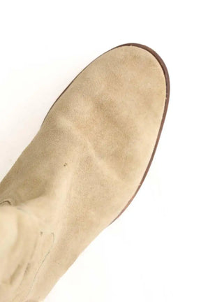 Bottes Shiloh Beige en Daim