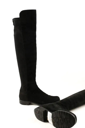 Bottes Stuart Weitzman Noir en Daim