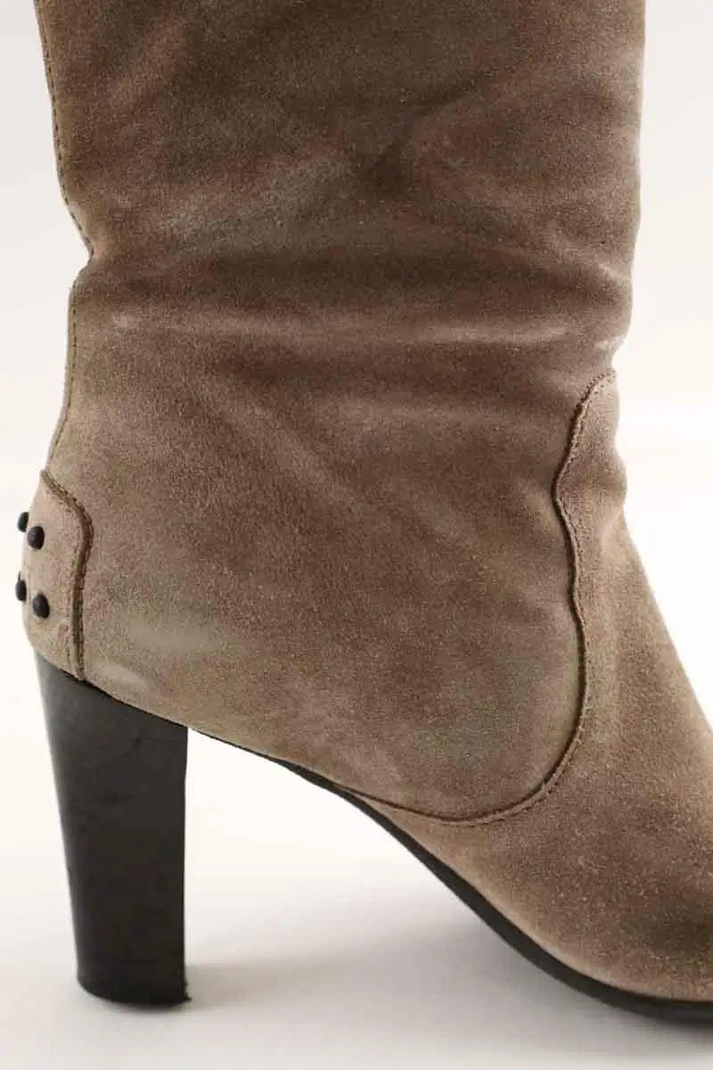 Bottes Tod's Marron en Daim