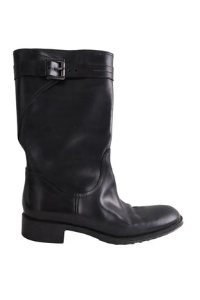 Bottes Tod's Noir en Cuir, taille 36 - Seconde Main