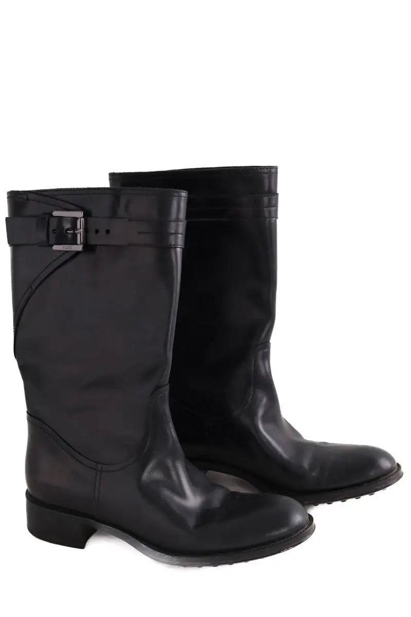 Bottes Tod's Noir en Cuir