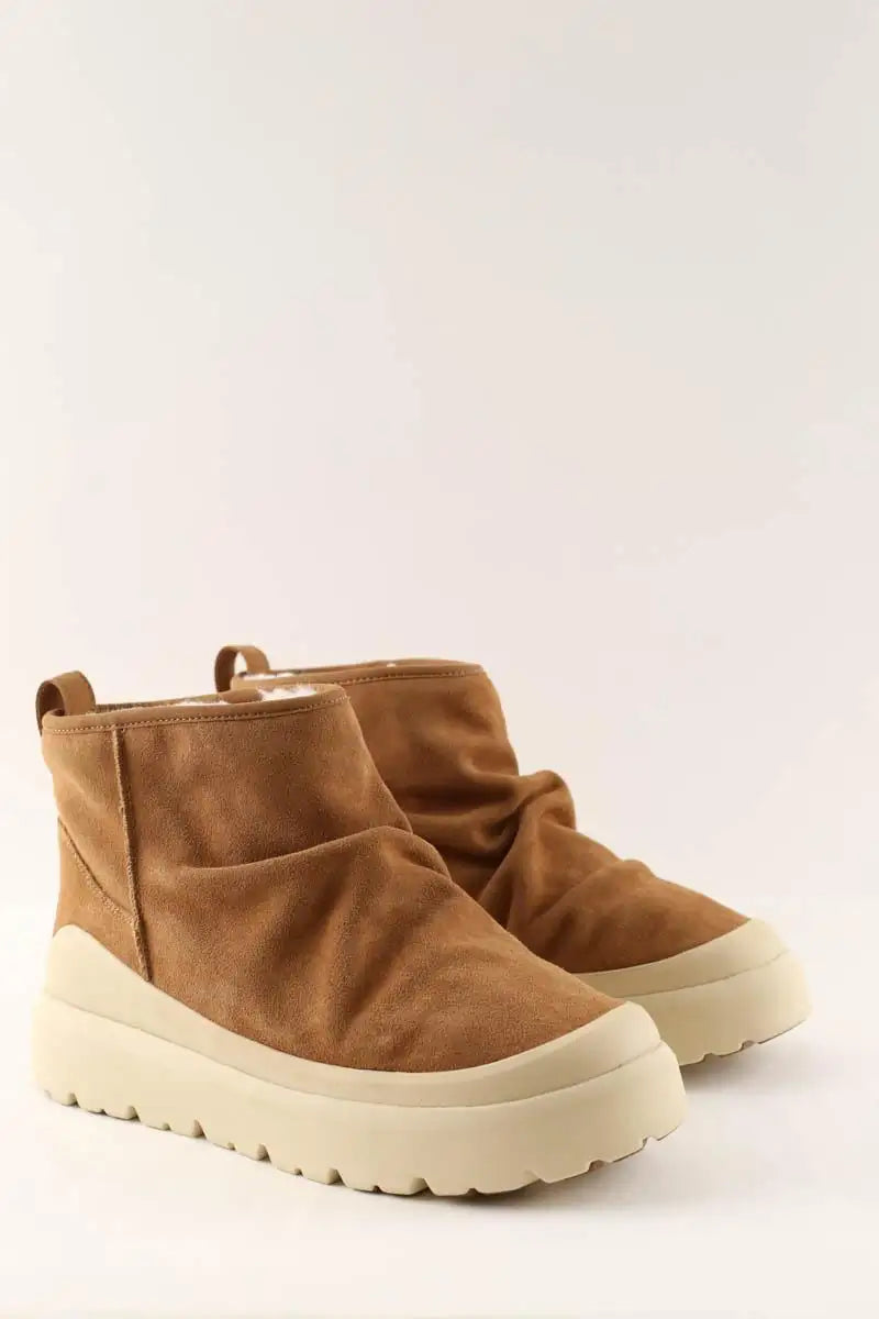 Bottes Ugg Heritage utility mini Camel en Daim