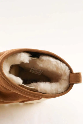 Bottes Ugg Heritage utility mini Camel en Daim