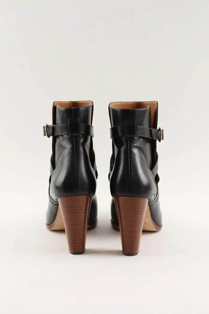 Bottes Vanessa Bruno Noir en Cuir
