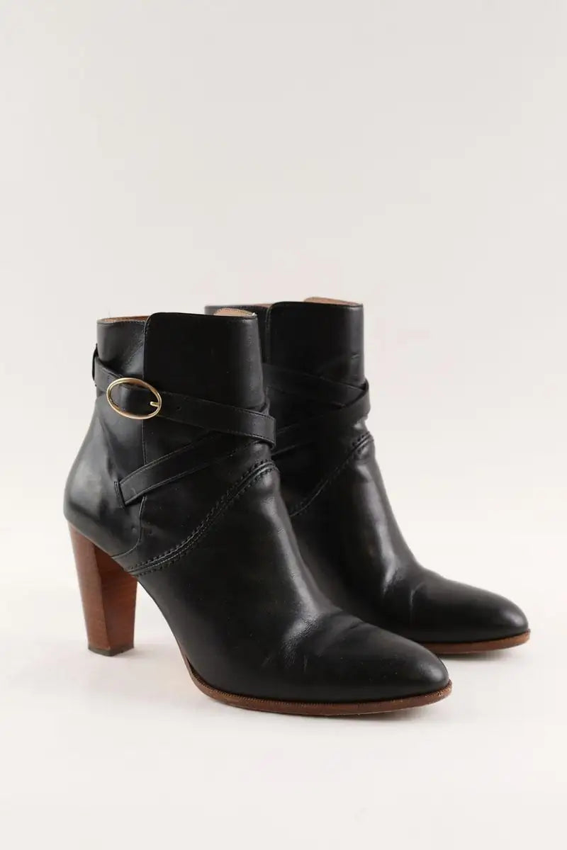 Bottes Vanessa Bruno Noir en Cuir