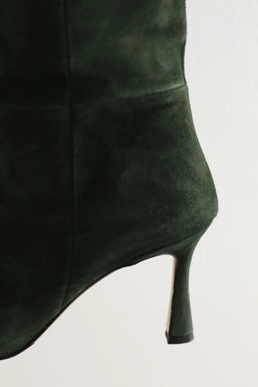 Bottes Venise Collection Vert en Daim