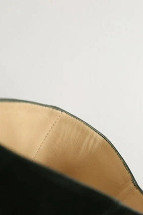 Bottes Venise Collection Vert en Daim
