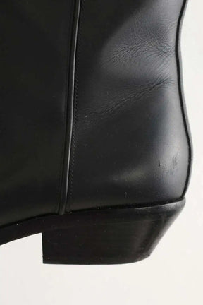 Bottes western Dior Noir en Cuir