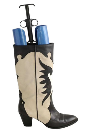 Bottes western Toral Blanc en Cuir, taille 37 - Seconde Main