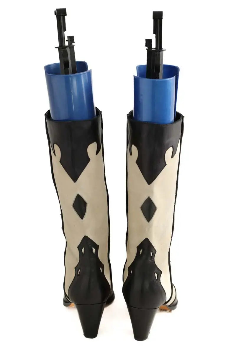 Bottes western Toral Blanc en Cuir