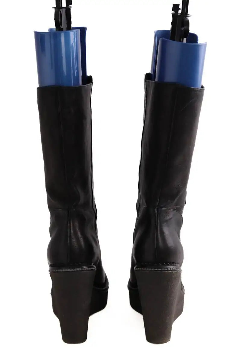 Bottes Yves Saint Laurent Noir en Cuir