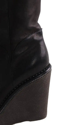 Bottes Yves Saint Laurent Noir en Cuir