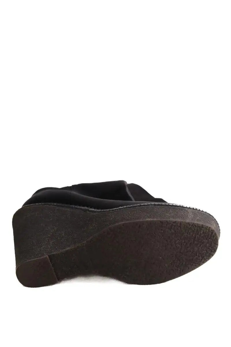 Bottes Yves Saint Laurent Noir en Cuir