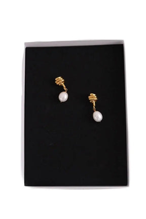 Boucles d'oreilles Alighieri Doré en Métal - Seconde Main