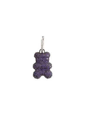 Boucles d'oreilles APM Monaco Rose en Argent - Seconde Main
