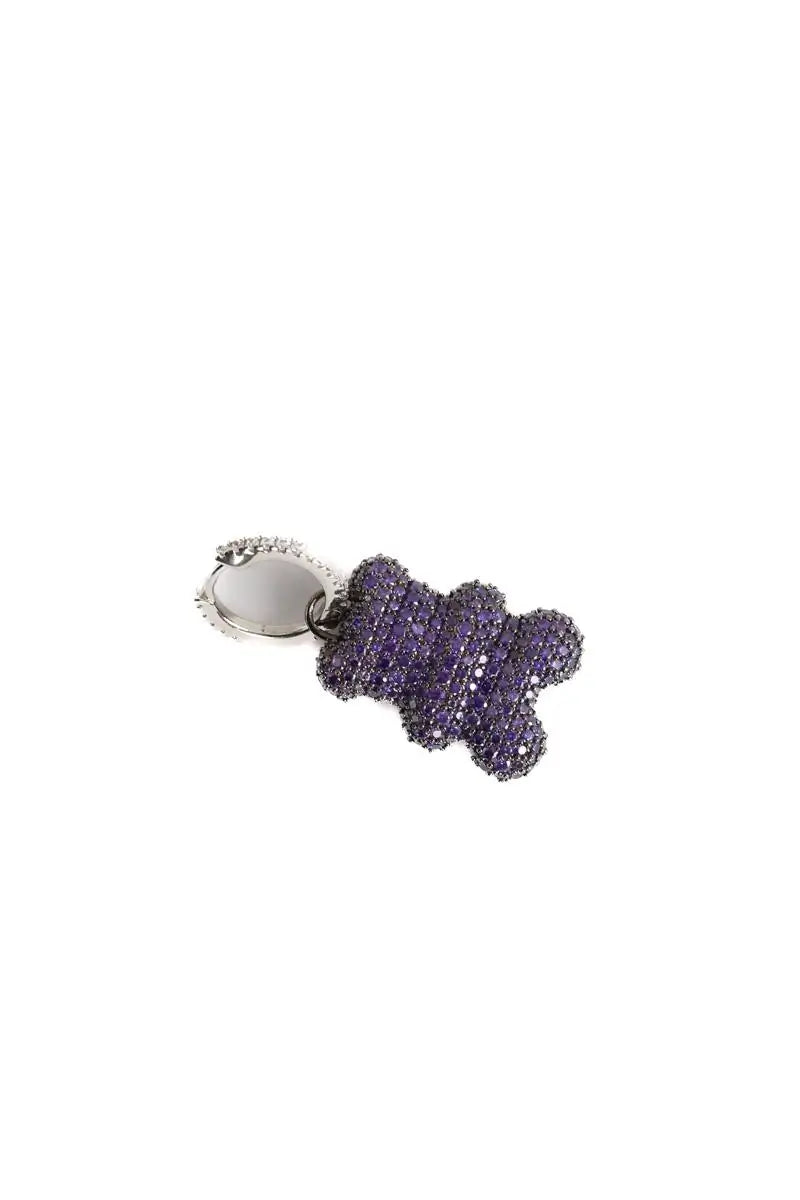 Boucles d'oreilles APM Monaco Rose en Argent