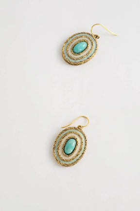 Boucles d'oreilles Aurélie Bidermann Liz Doré en Plaqué or
