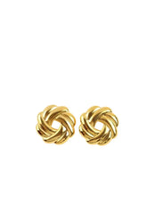 Boucles d'oreilles Destree Doré en Métal - Seconde Main