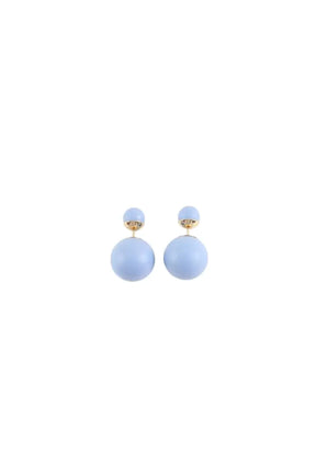 Boucles d'oreilles Dior Tribal matte bleu Bleu en Métal - Seconde Main