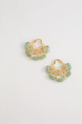 Boucles d'oreilles Gas Bijoux Doré en Métal