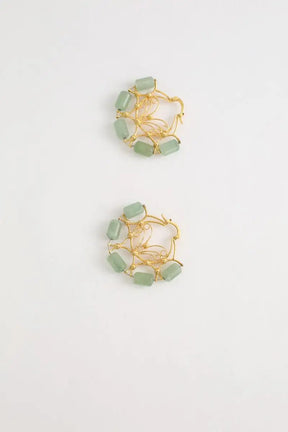 Boucles d'oreilles Gas Bijoux Doré en Métal