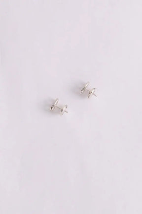 Boucles d'oreilles Hermès Farandole Argent en Argent