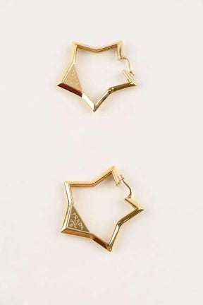 Boucles d'oreilles Prada Doré en Métal