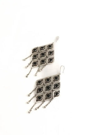 Boucles d'oreilles Saint Laurent Argent en Métal
