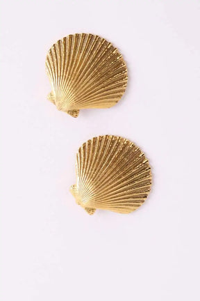 Boucles d'oreilles Saint Laurent Doré en Métal