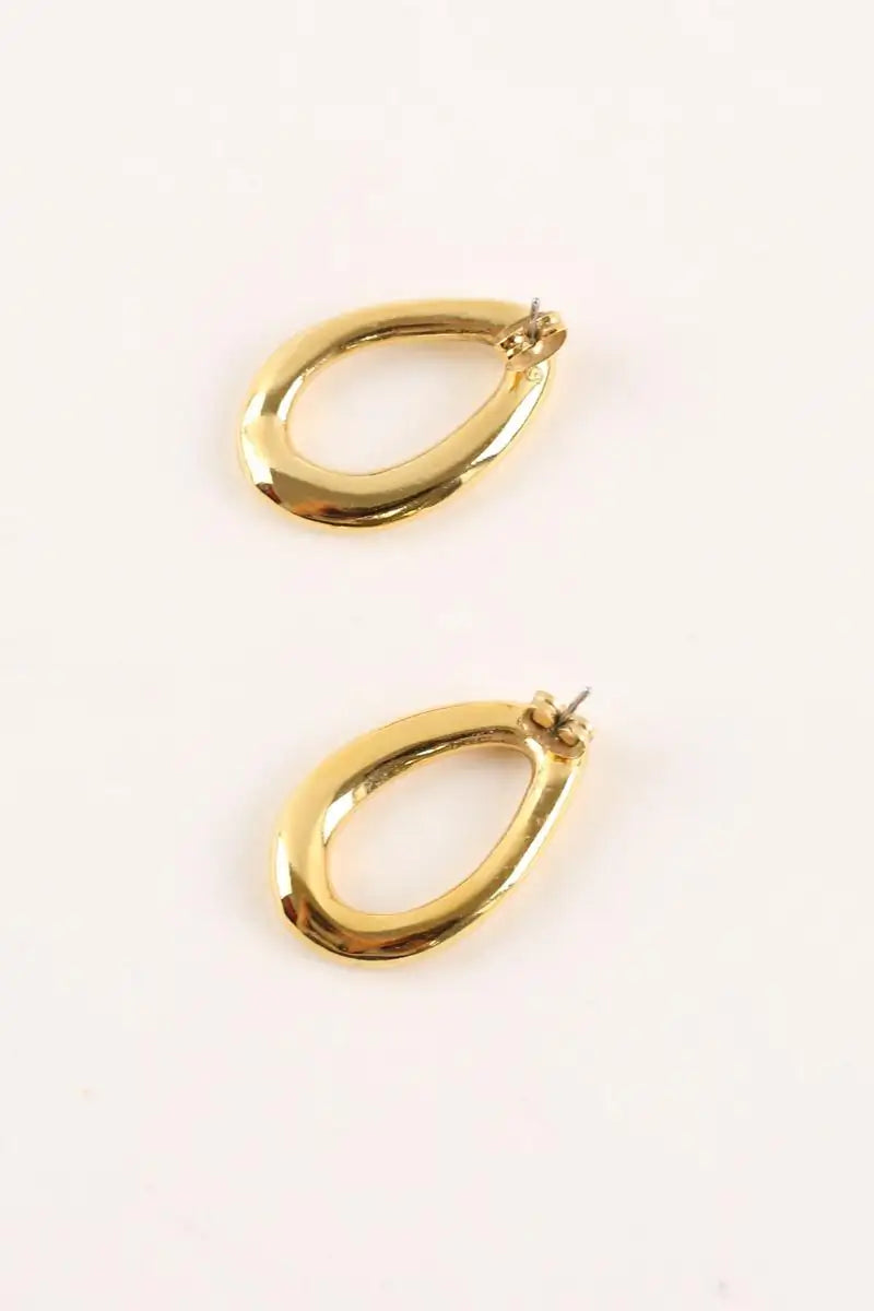 Boucles d'oreilles Sézane Doré en Métal
