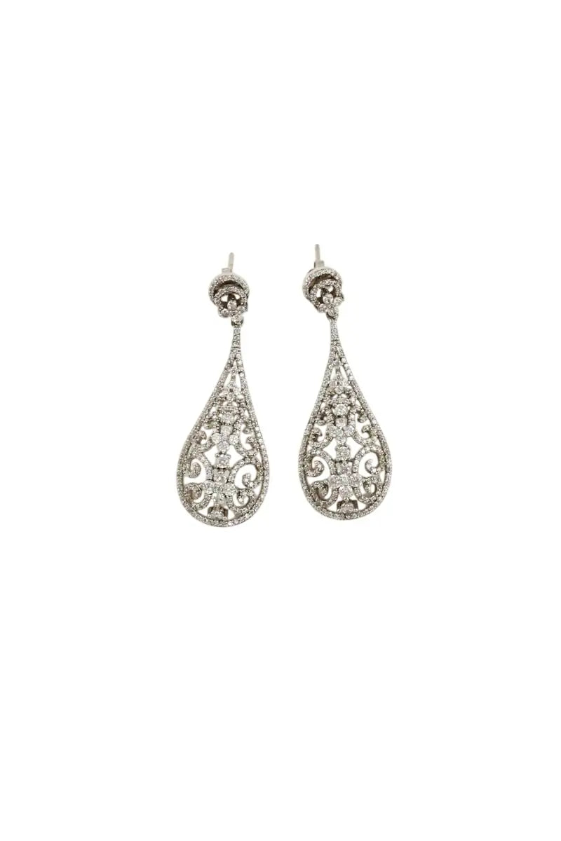 Boucles d'oreilles Vintage Argent en Argent - Seconde Main