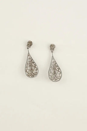 Boucles d'oreilles Vintage Argent en Argent