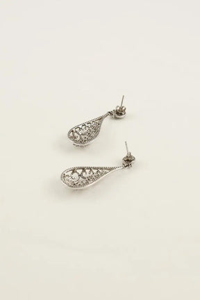 Boucles d'oreilles Vintage Argent en Argent