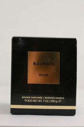 Bougie Balmain Rouge Noir en 