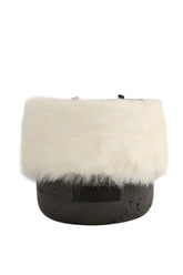 Bougie en béton avec fourrure de lapin Oscar Candles Lapin Noir en  - Seconde Main
