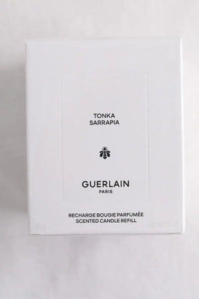 Bougie Guerlain Tonka sarrapia Blanc en 