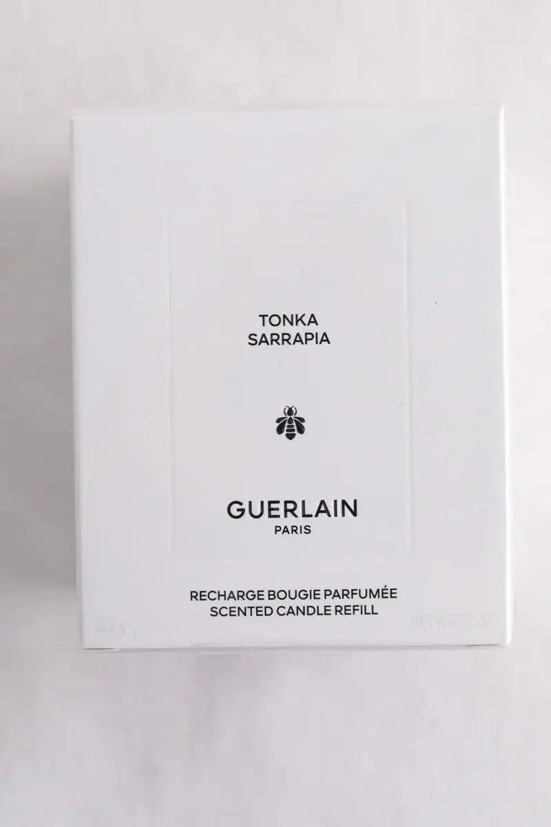 Bougie Guerlain Tonka sarrapia Blanc en 