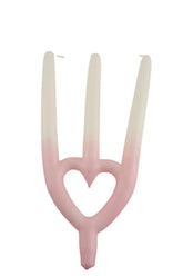 Bougie Les Bougies de Frédérique Cœur Rose en  - Seconde Main