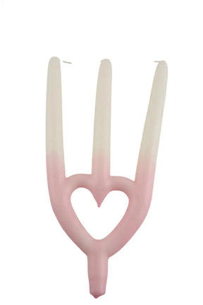 Bougie Les Bougies de Frédérique Cœur Rose en  - Seconde Main