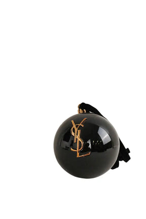 Boule de noël Saint Laurent Cassandre Noir en  - Seconde Main