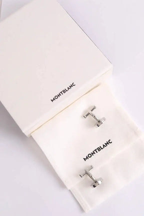 Bouton de manchette Montblanc Argent en Métal