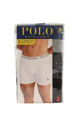 Boxer  Ralph Lauren Gris en Coton - élasthanne, taille XL - Seconde Main