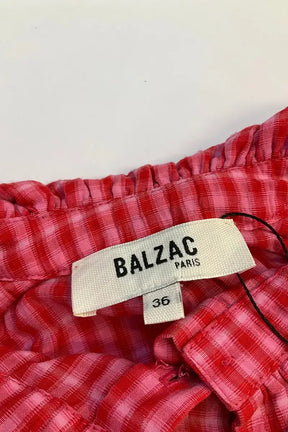 Chemise Balzac Rose en Coton