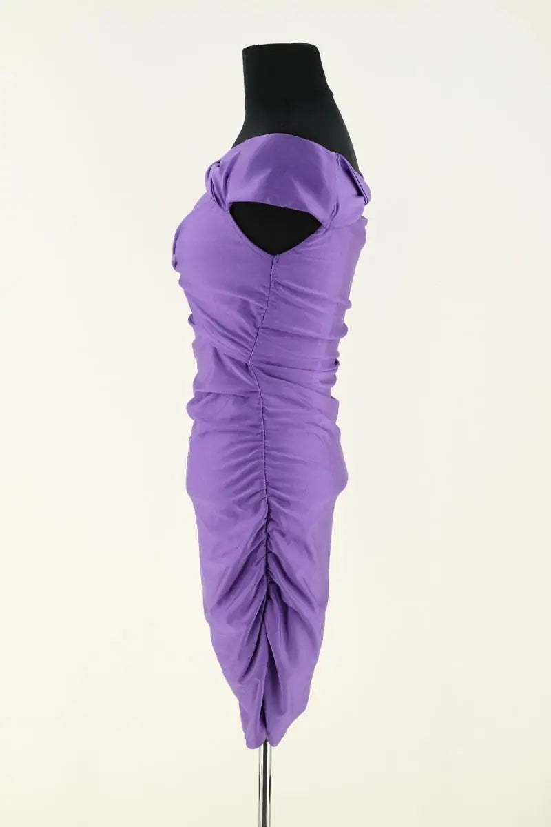 Robe Maje Violet en Synthétique