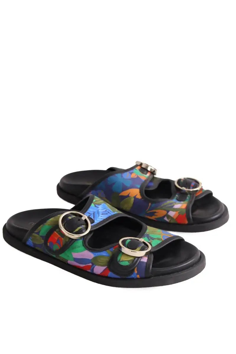 Sandales Momoni Multicolore en Cuir