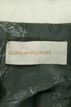 Blazer Zadig & Voltaire Blanc en Laine