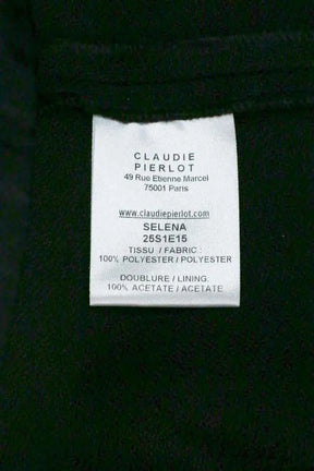 Jupe Claudie Pierlot Selena Noir en Synthétique