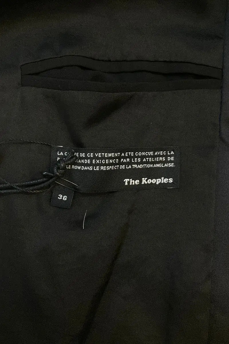 Blazer The Kooples Noir en Viscose