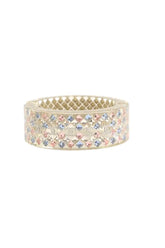 Bracelet Chanel CC Multicolore en Tissu - Seconde Main