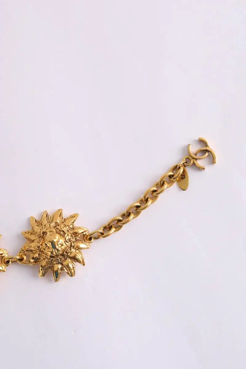 Bracelet Chanel Doré en Plaqué or